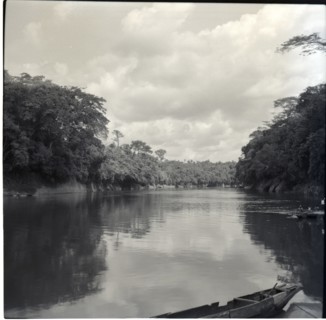 Journey from Ibadan to Cameroons, the Cross river ferry (at Mfum), the Cross river downstream