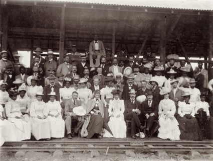 Opening ceremony, Sierra Leone Government Railway