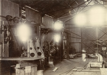 Machine workshop, Sierra Leone Government Railway
