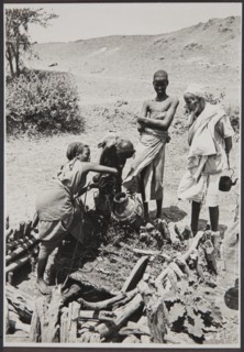 Drawing water from a well