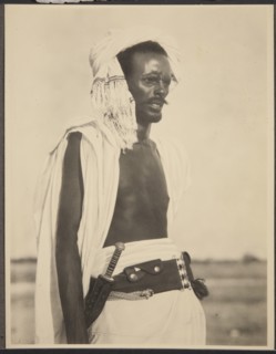 Portrait of a Somali man