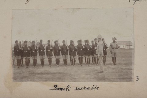 Somali police recruits