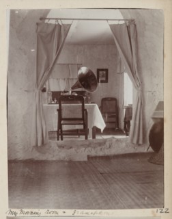 Morning room and gramophone