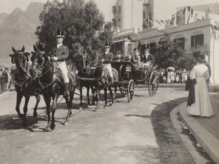The Duke of Connaught at Government House, Cape Town