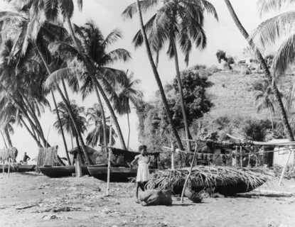 Fishing beach in St Vincent
