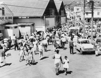Market day in Kingston, St Vincent