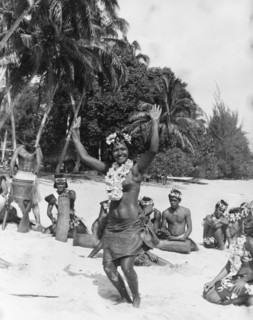 Performers on Moorea Island