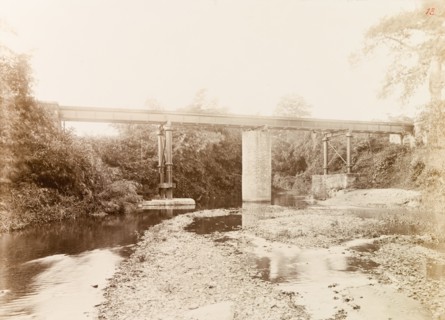 Railway bridge over the Tacarigua River