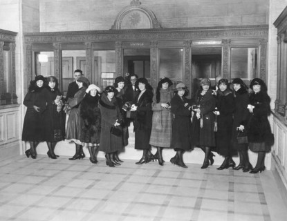 Women In A Bank