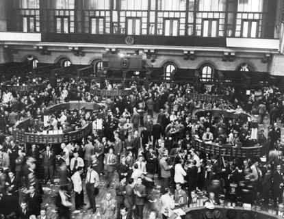 New York Stock Exchange Floor