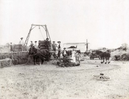 Making Hay Bales