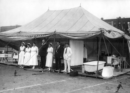 Boxing Match Field Hospital