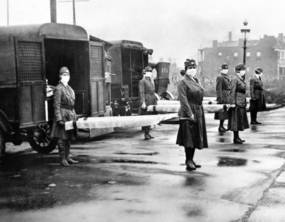 Red Cross Influenza Nurses