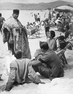 Beach Scene At Nice