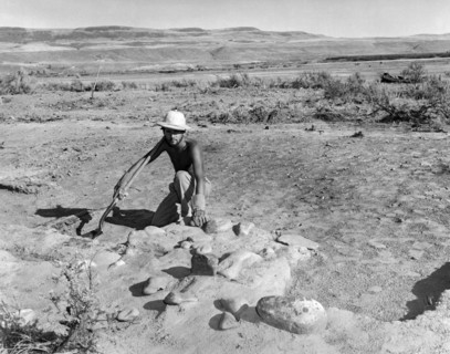 Archeologist At Work
