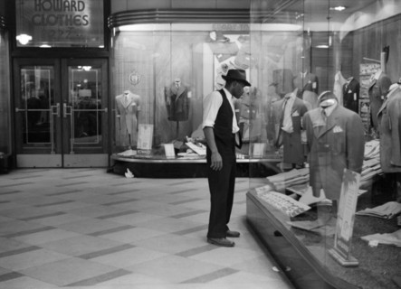 Young Man Window Shopping