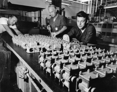 Assembling Parts In Factory
