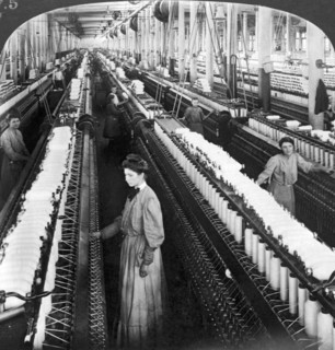 Girls Spinning Cotton