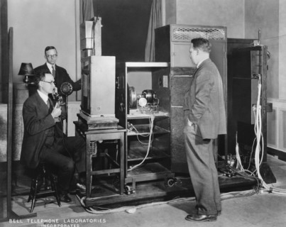 TV Demonstration At Bell Labs