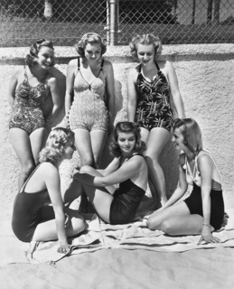 Actresses At Malibu Beach
