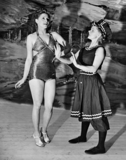 Bathing Suits Eras Apart