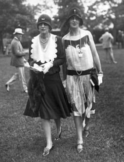 Society Women At Belmont Park