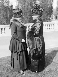 Two Society Matrons Talking