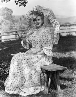 Woman In Victorian Dress