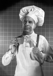 Chef With Coffee Cup