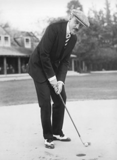 Society Golfing In Palm Beach
