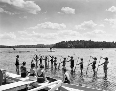 Girl Scout Canoe Lessons