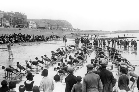 Beach Exercise Class
