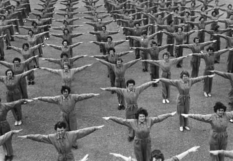 Navy Women Excercising