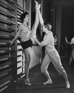 June Taylor Stretches Dancer
