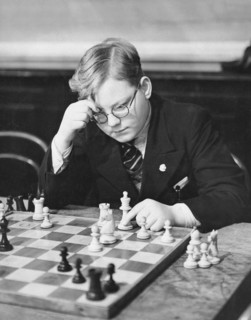 Boy Playing Chess
