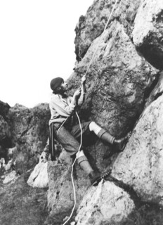 Woman Climbing In Zion