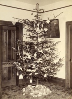 A Christmas Tree In 1900