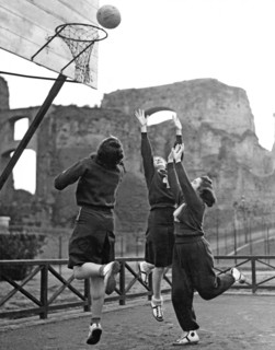 Women Playing Basketball