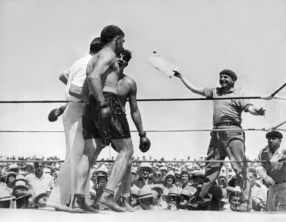 End Of Baer-Uzcudun Fight