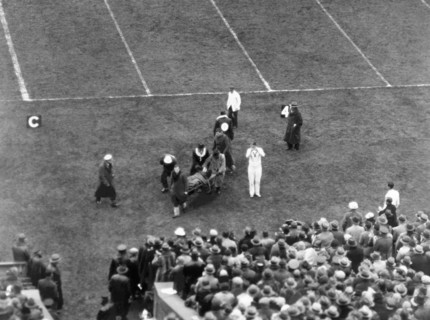 Yale's Albie Booth Injured