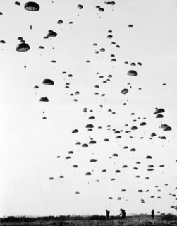 Army Paratrooper Exercise