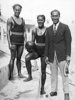Sam, Dave and Duke Kahanamoku