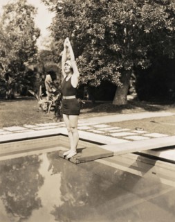 Movie Star About To Dive