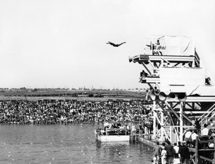 High Platform Swan Dive