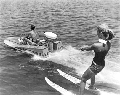 Girl Water Skiing
