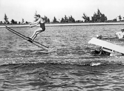 Snow Skis On Water