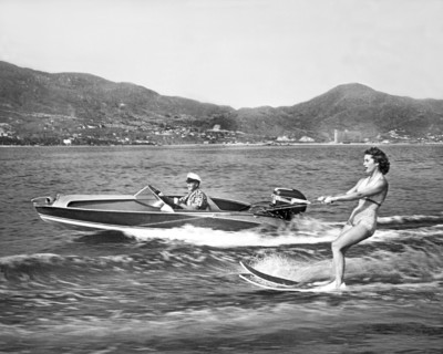 Water Skiing In Acapulco