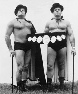 Pro Wrestlers Portrait