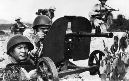North Vietnamese Gun Crew