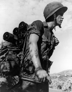 Soldier With A Heavy Load